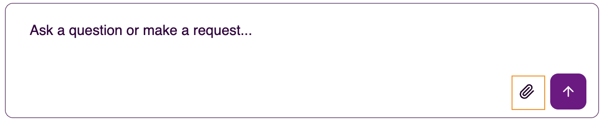 Attach files to chat